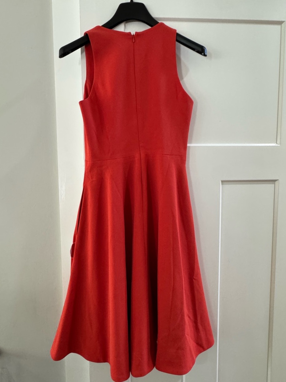 Dress The Population Catalina Fit & Flare Cocktail Dress Rouge NWOT Size M - Picture 4 of 9